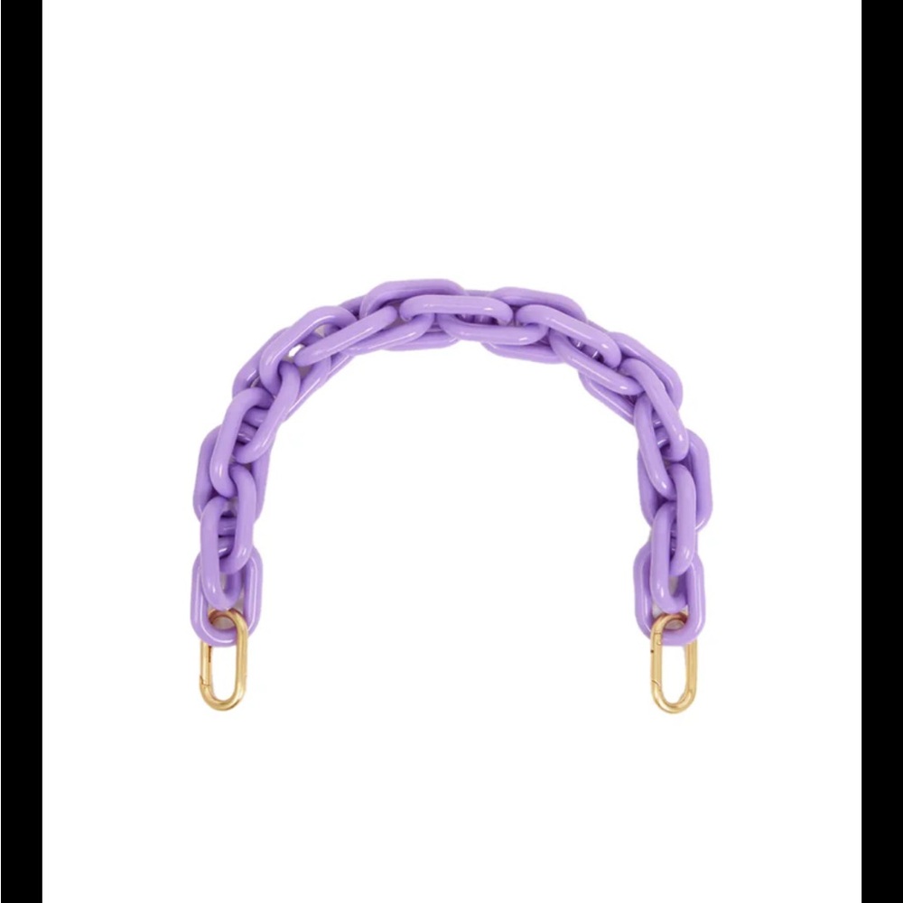 Clare V Shortie Strap lilac